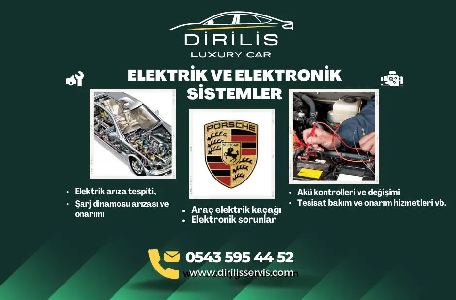 porsche-elektrik-ve-elektronik-sistemler