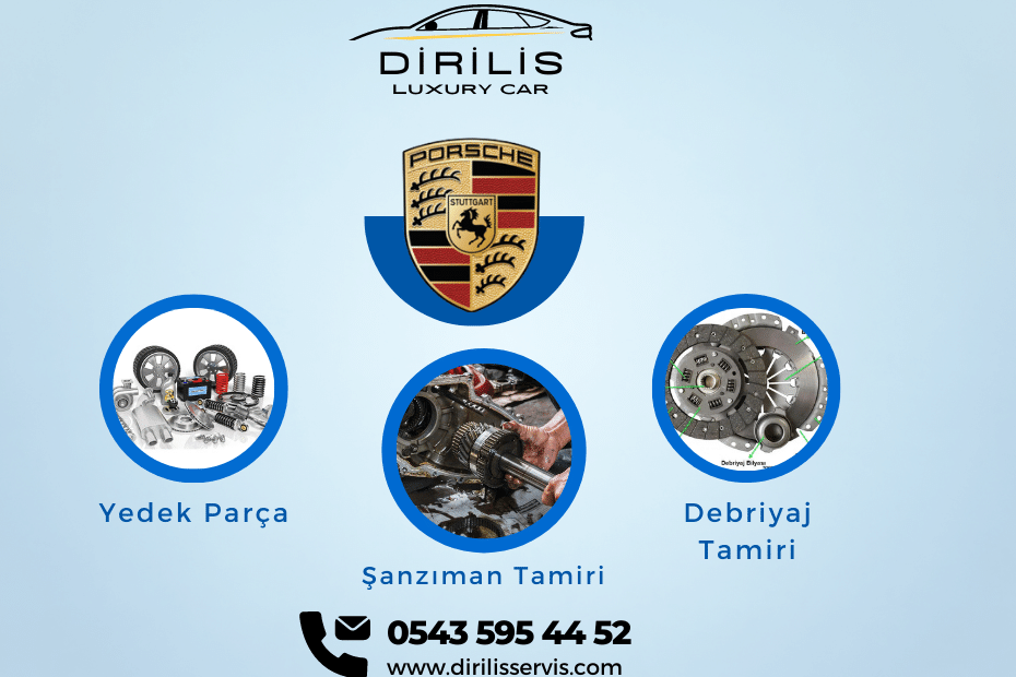 porsche-sanziman-debriyaj-bakimi